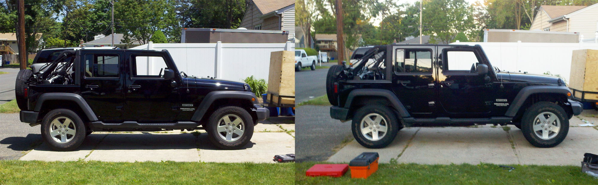 2013 Jeep Wrangler Leveling Kit